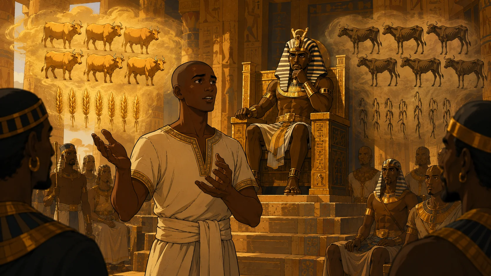 Joseph Interprets Pharaoh's Dreams